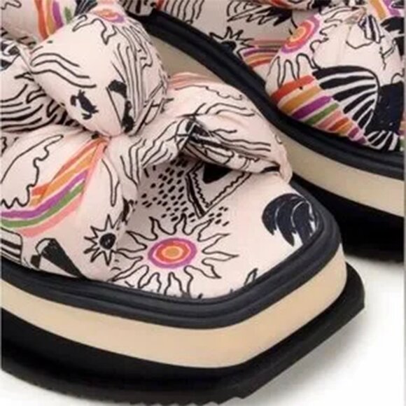 FARM RIO Scarf Sandals - Size 10 - Picture 2 of 7